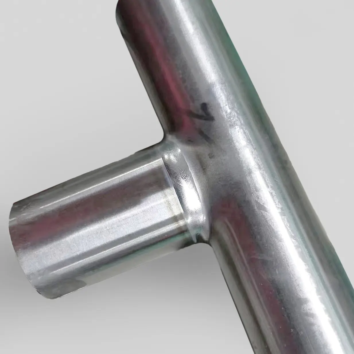 三通管焊接效果